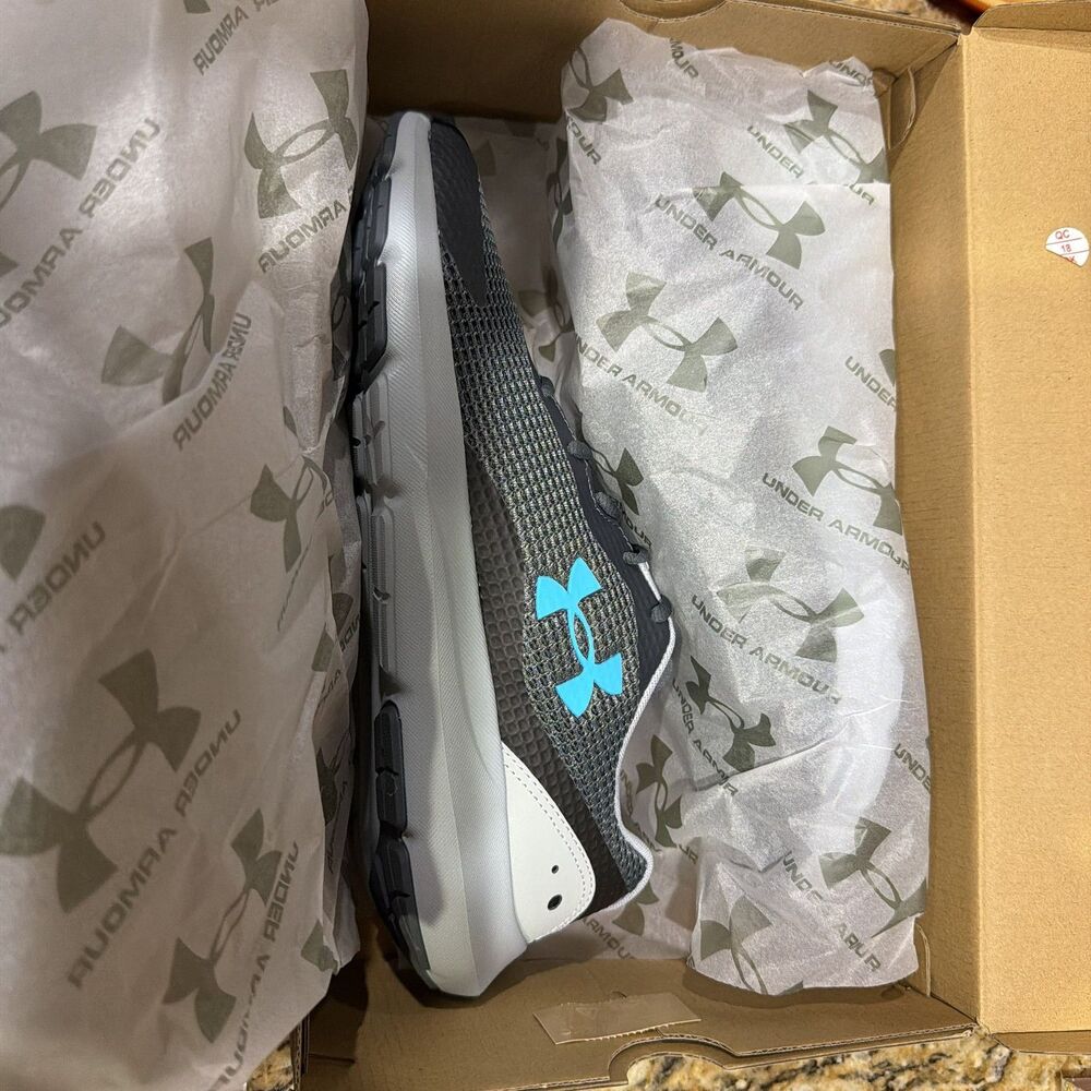 Under Armour Surge 3 Men's Running Shoes in Gray/Blue Surf US Size 11